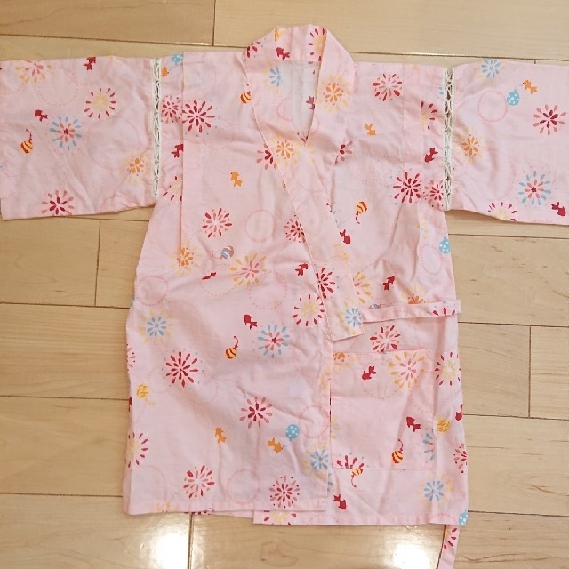 女の子用甚兵 キッズ/ベビー/マタニティのキッズ服女の子用(90cm~)(甚平/浴衣)の商品写真