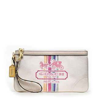 コーチ(COACH)のCOACH POPPY LEGACY リストレット 財布 ポーチ(ポーチ)