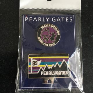 パーリーゲイツ(PEARLY GATES)の大特価！！【新品】PEARLY GATES マーカー（パープル）(その他)