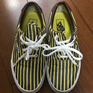 ヴァンズ(VANS)の値下げ☆VANSストライプスニーカー☆阪神カラー(スニーカー)