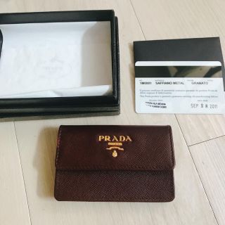 プラダ(PRADA)のPRADA カードケース(名刺入れ/定期入れ)