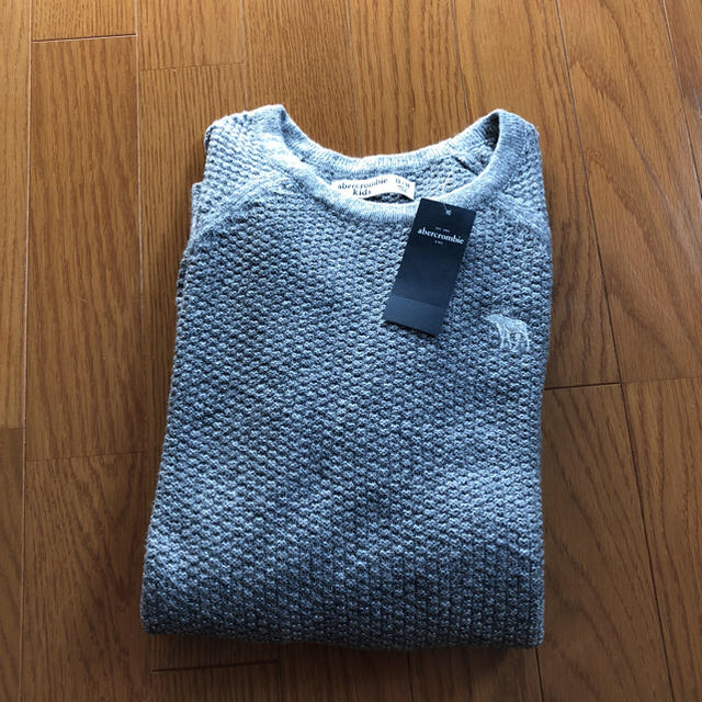 Abercrombie&Fitch(アバクロンビーアンドフィッチ)のアバクロ ニット シルバースエットパンツ専用 レディースのトップス(ニット/セーター)の商品写真