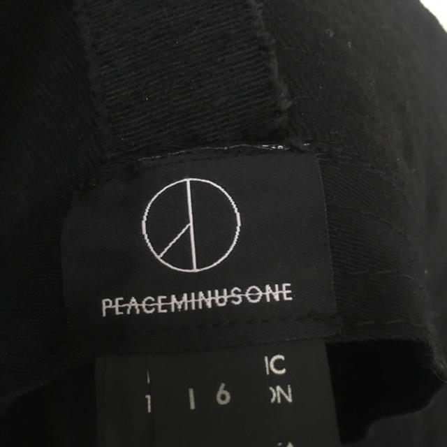 PEACEMINUSONE(ピースマイナスワン)のpeaceminusone バケットハット 黒 確実正規品 メンズの帽子(ハット)の商品写真