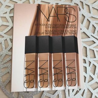 ナーズ(NARS)のNARSナチュラルラディアントロングウェアファンデーション サンプル(ファンデーション)