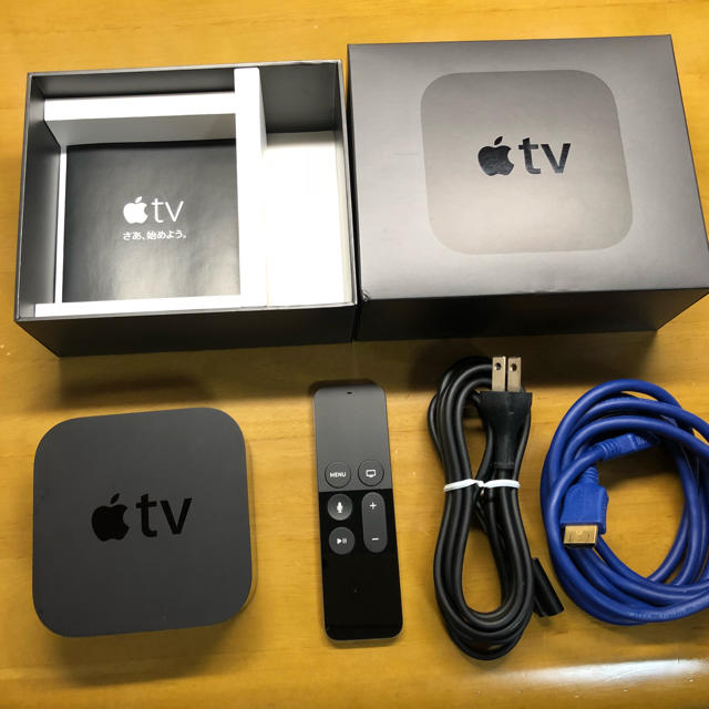 Apple(アップル)のApple TV 第四世代 32GB MGY52J/A スマホ/家電/カメラのテレビ/映像機器(テレビ)の商品写真