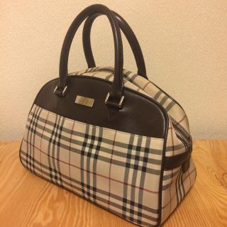 バーバリー(BURBERRY)のバーバリー ノバチェックボストンバッグ(ボストンバッグ)