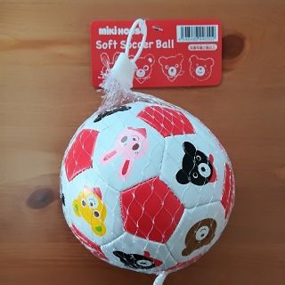 ミキハウス(mikihouse)の【新品】MIKI HOUSE　ソフトサッカーボール(ボール)