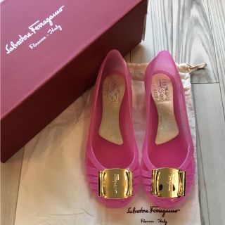 サルヴァトーレフェラガモ(Salvatore Ferragamo)のサルヴァトーレ  フェラガモ   ♡ ラバー シューズ(サンダル)