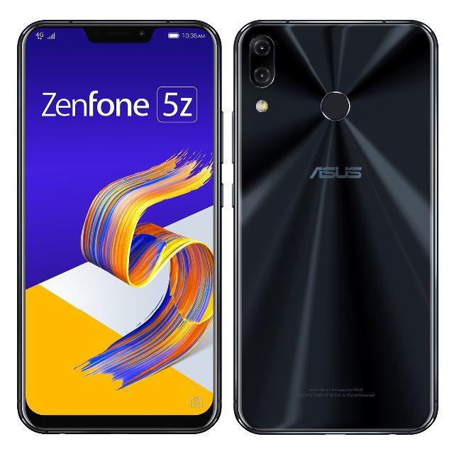 ASUS zenfone 5Z 4G グローバルver BLACK ZS620Kのサムネイル