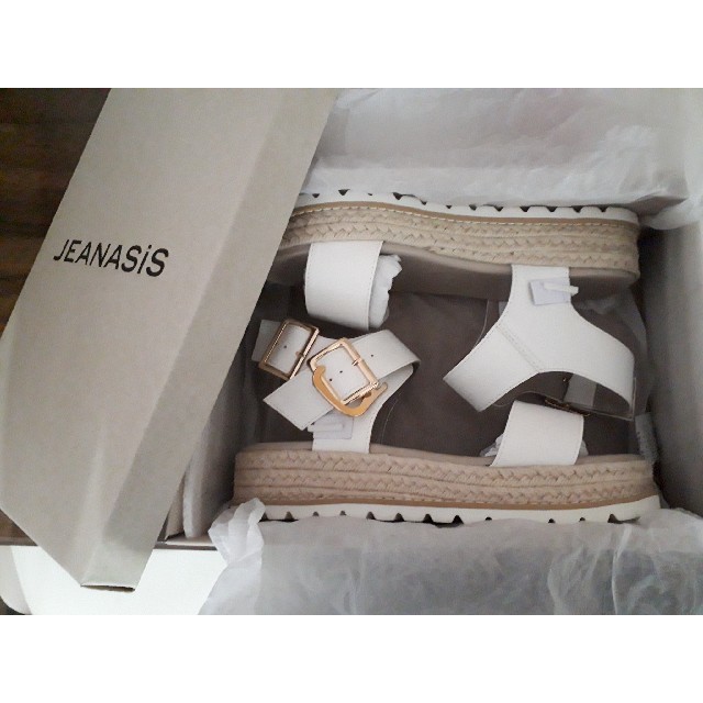 JEANASIS(ジーナシス)の新品☆ジーナシス　バックメタルサンダル レディースの靴/シューズ(サンダル)の商品写真
