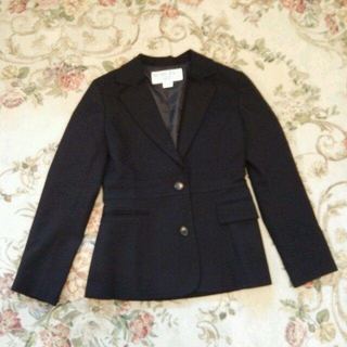ナチュラルビューティーベーシック(NATURAL BEAUTY BASIC)の黒スーツ ３点セット(スーツ)