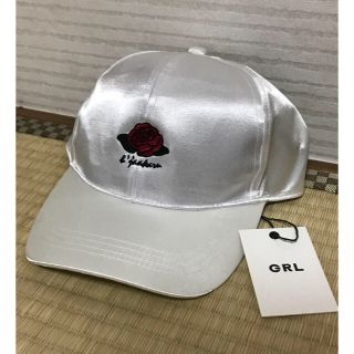 グレイル(GRL)のキャップ GRL 新品 未使用 白(キャップ)