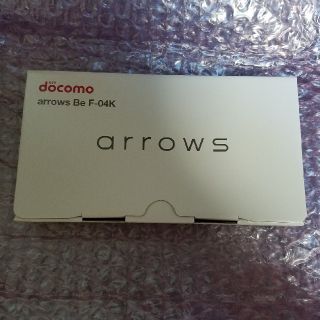 フジツウ(富士通)の未使用 arrows Be F-04K White(スマートフォン本体)