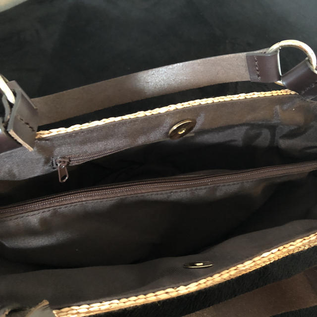 ESTNATION(エストネーション)の新品同様イタリア製エストネーションカゴバッグヘレンカミンスキーSEA    レディースのバッグ(かごバッグ/ストローバッグ)の商品写真