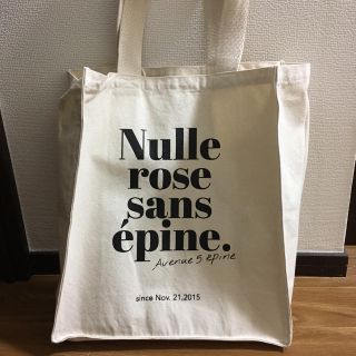 ロキエ(Lochie)のépine original canvas tote bag エピヌトートバッグ(トートバッグ)