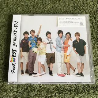 新品 未開封 ジャニーズWEST go WEST 通常盤 (ポップス/ロック(邦楽))