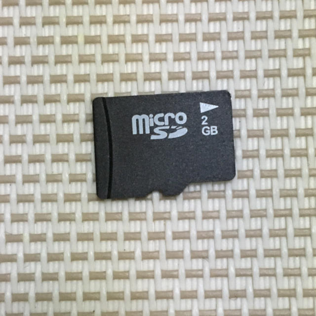 micro SD  2GB スマホ/家電/カメラのスマートフォン/携帯電話(その他)の商品写真