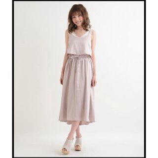 マジェスティックレゴン(MAJESTIC LEGON)のお値下げ MAJESTIC LEGON☆サテンワンピース(ロングワンピース/マキシワンピース)