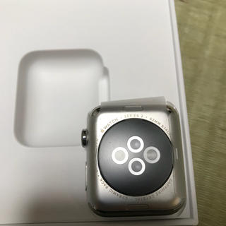 アップルウォッチ(Apple Watch)のApple Watch series2 stainless 42mm(スマートフォン本体)