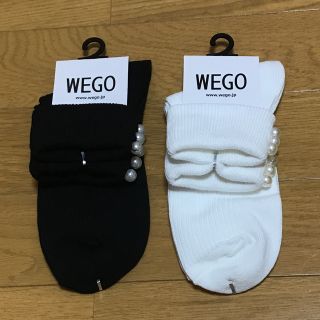 ウィゴー(WEGO)の専用 ウィゴー パールサイドソックス2点(ソックス)