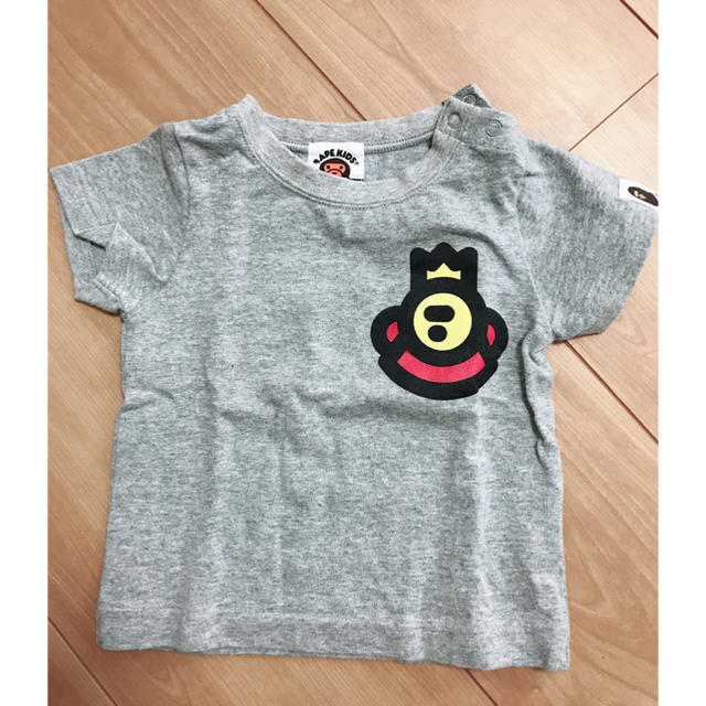 A BATHING APE(アベイシングエイプ)のTシャツ キッズ/ベビー/マタニティのベビー服(~85cm)(Ｔシャツ)の商品写真