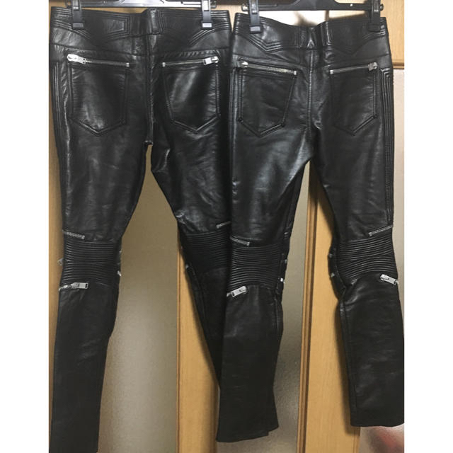 Saint Laurent Paris レザーパンツ 定価43万