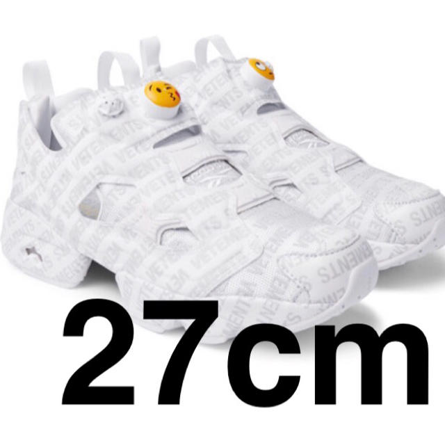Reebok(リーボック)のvetements  reebok 42(27cm) メンズの靴/シューズ(スニーカー)の商品写真