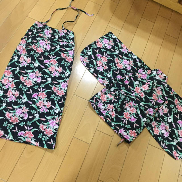 ニッセン(ニッセン)の浴衣風♡ワンピース130 キッズ/ベビー/マタニティのキッズ服女の子用(90cm~)(甚平/浴衣)の商品写真