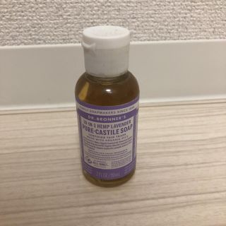 ドクターブロナー(Dr.Bronner)の【未使用】DR.BRONNER'S マジックソープ 59ml(ボディソープ/石鹸)