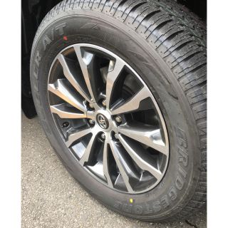 ブリヂストン(BRIDGESTONE)のランクル プラド150後期TZ-G 19インチ純正アルミ＆タイヤセット(タイヤ・ホイールセット)