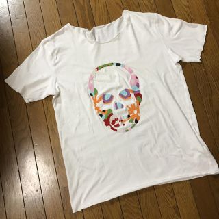 ルシアンペラフィネ(Lucien pellat-finet)のLucien pellat-finet  Tシャツ ユニセックス L スカル(Tシャツ/カットソー(半袖/袖なし))