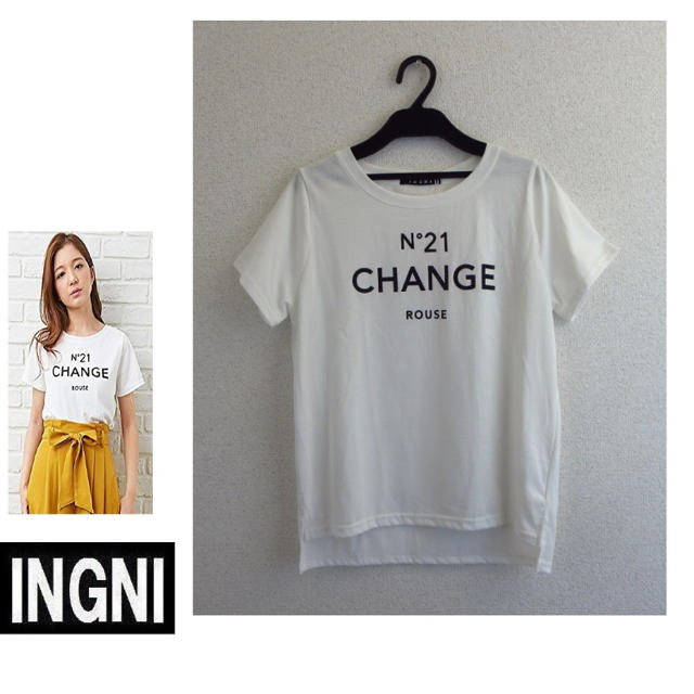 INGNI(イング)の新品★INGNIイング★N．21／Tシャツ レディースのトップス(Tシャツ(半袖/袖なし))の商品写真