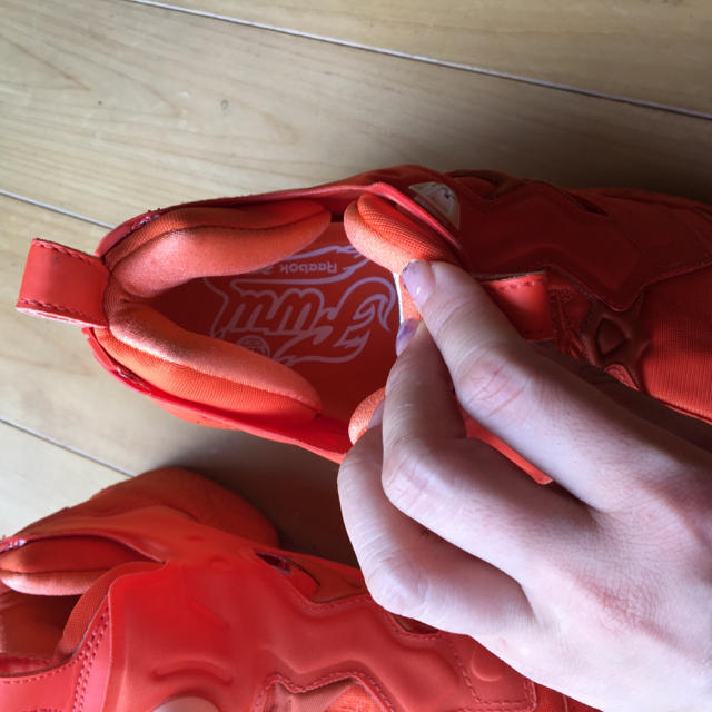 Reebok(リーボック)の24㎝ リーボックポンプフューリーオレンジ レディースの靴/シューズ(スニーカー)の商品写真