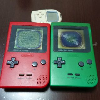 ジャンク品ゲームボーイポケット&ポケットステーション