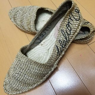 ザラ(ZARA)のZARA　ジュートサンダル40(スリッポン/モカシン)