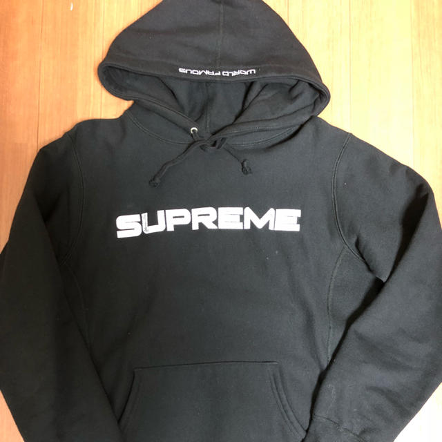 【正規品】Supreme-Sequin-Logo-Hooded