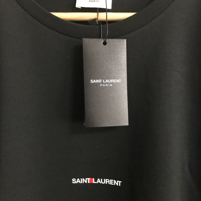 Saint Laurent(サンローラン)のSaint Laurent Paris リブゴーシュ T-shirt  メンズのトップス(Tシャツ/カットソー(半袖/袖なし))の商品写真