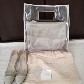 アンテプリマ★クリアバッグ★ビニールバッグ★シースルーバッグ★新品