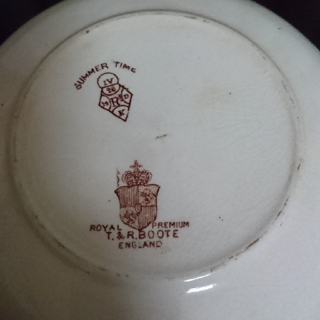 Royal Worcester(ロイヤルウースター)のびおちゃん様専用　アンティーク デミタスカップ&ソーサー 1878年頃 インテリア/住まい/日用品のキッチン/食器(食器)の商品写真