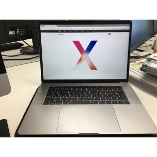 アップル(Apple)のMacBook Pro (Retina・15-inch・2017) スペグレ(ノートPC)