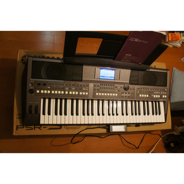 ヤマハ(ヤマハ)のデジタルキーボード YAMAHA PSR-S670 美品 楽器の鍵盤楽器(キーボード/シンセサイザー)の商品写真