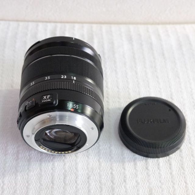 富士フイルム(フジフイルム)のFUJIFILM XF18-55mmF2.8-4 R LM OIS 美品 スマホ/家電/カメラのカメラ(レンズ(ズーム))の商品写真