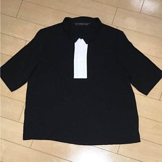 ザラ(ZARA)のZARA ポロシャツ風トップス(ポロシャツ)