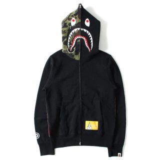 A BATHING APE - APE FUTURA エイプ シャークパーカー(SHARK HOODIE ...