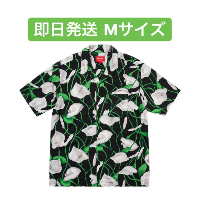 中華のおせち贈り物 最安 - Supreme M シュプ black Shirt Rayon Lily Supreme シャツ