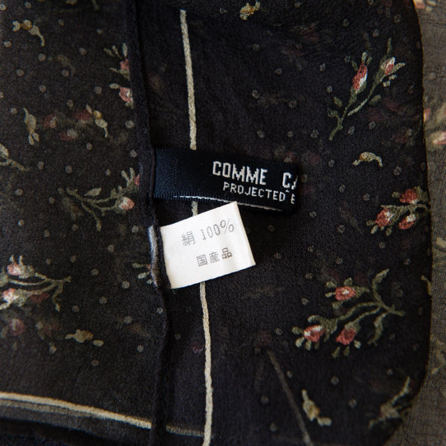 COMME CA DU MODE(コムサデモード)のシルクシフォン ミニスカーフ  レディースのファッション小物(バンダナ/スカーフ)の商品写真