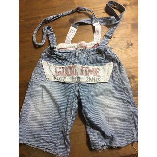 デニムダンガリー(DENIM DUNGAREE)のTACKY様専用★DENIM &DUNGAREE★ 150 ヒッコリーパンツ(パンツ/スパッツ)