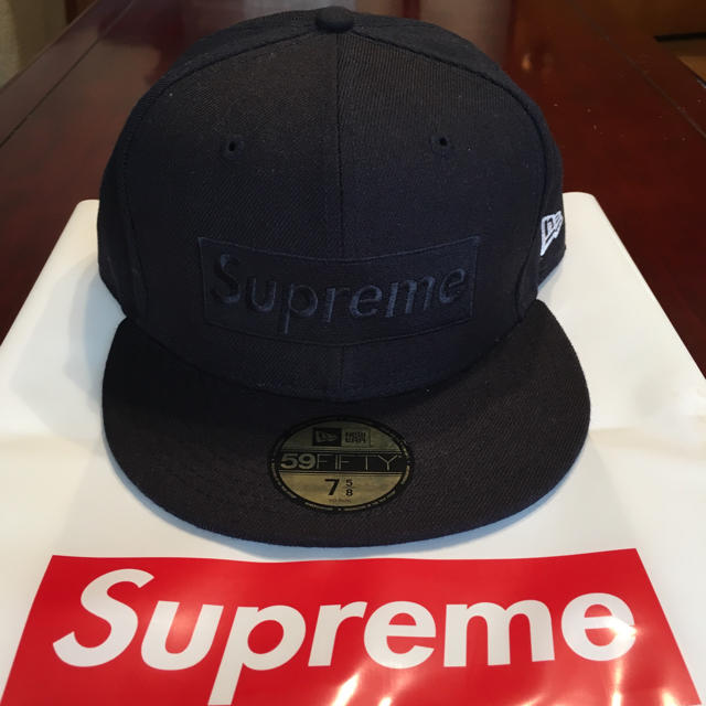 14AW Supreme Tonal Box Logo New Era Cap