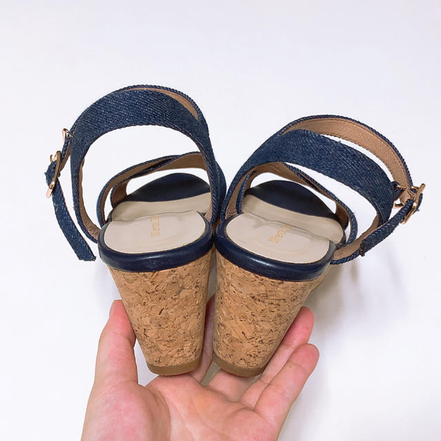 ORiental TRaffic(オリエンタルトラフィック)のデニム生地 サンダル レディースの靴/シューズ(サンダル)の商品写真