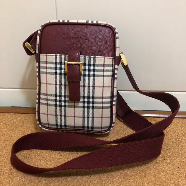 BURBERRY - 良品 BURBERRY バーバリー  ノバチェック ショルダーバッグ